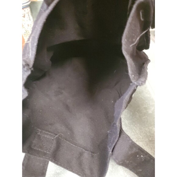 Marc Jacobs Fragrances Black / w flowers Tote Bag. Shoppers bag canvas floral - Picture 6 of 6